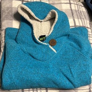 Koppen fleece lined hoodie XL